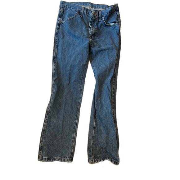 Rustler Straight Leg Blue Jeans Mens 32x30 - Picture 1 of 4